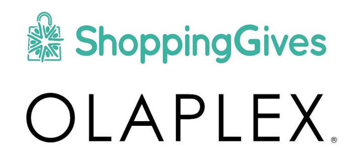 Olaplex has partnered with ShoppingGives, an e-commerce platform pairing brands and nonprofits.