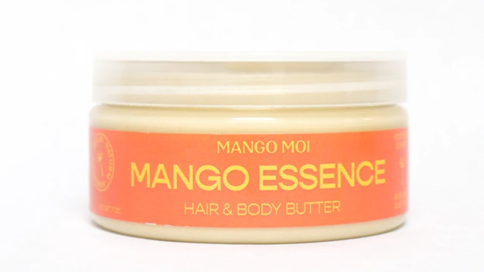 Mango Moi uses vegan formulations with focused actives like mango butter, baobab oil, kukui nut oil and murumuru butter.
