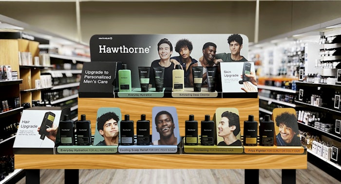 Hawthorne is launching in more than 1,200 Target stores in March 2022.
