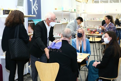 There were 76 exhibitors at Luxe Pack LA.