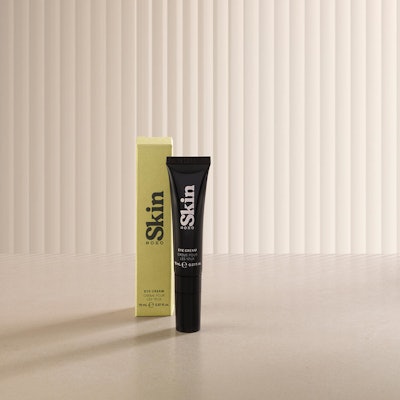 Soho Skin Eye Cream uses peptides to minimize dark cirles in the under-eye area and hyaluronic acid to hydrate.