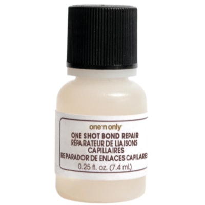 One 'n Only One Shot Bond Repair targets keratin proteins to reduce breakage and frizz.