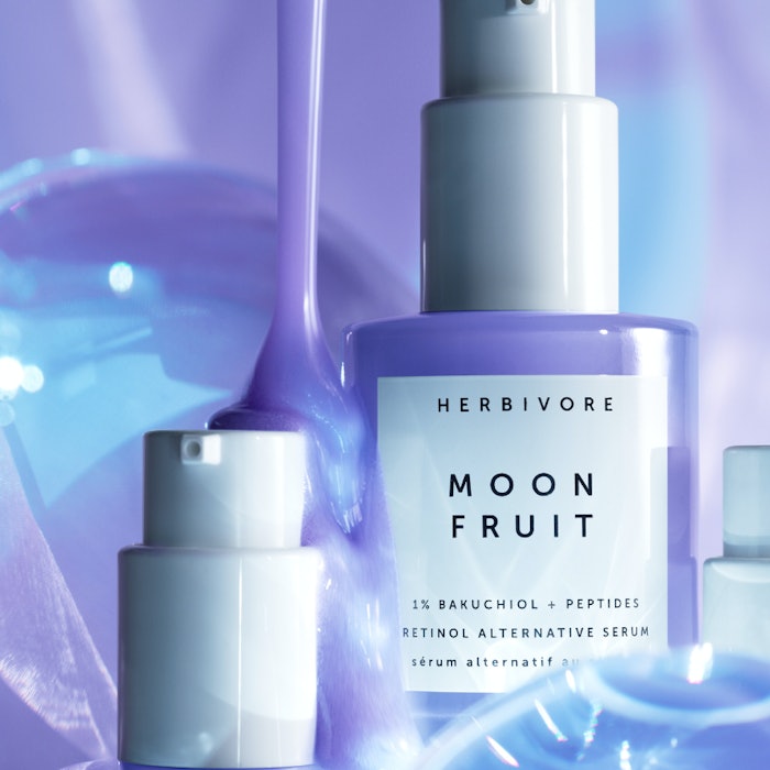 Herbivore Moon Fruit serum is designed to be a retinol alternative that is more gentle and non-irritating