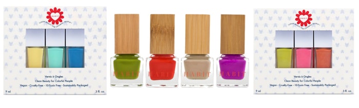 Habit Cosmetics' debut launch at Target includes three collections of nail polish.