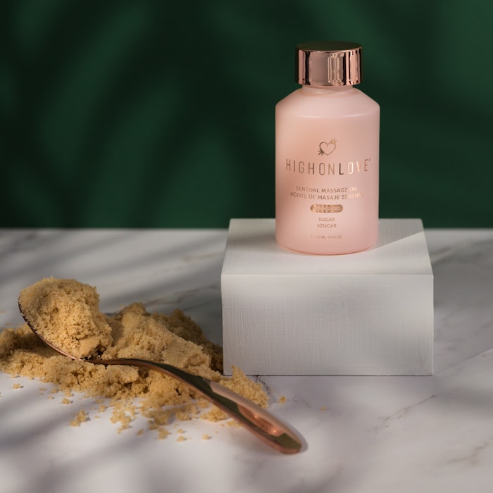 HighOnLove CBD Sensual Massage Oil