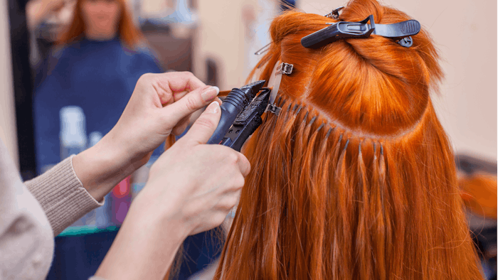 Hair extension produces a high search volume relative to other hairstyles.