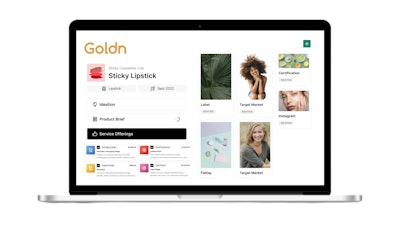 Goldn's platform is designed to streamline product development and sourcing to speed time to market.