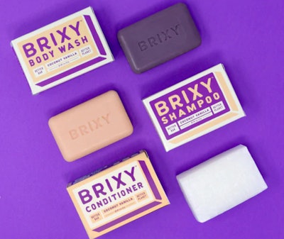 Brixy bar shampoos, conditioners and body washes