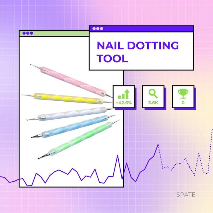 Spate Nail Dotting Tool