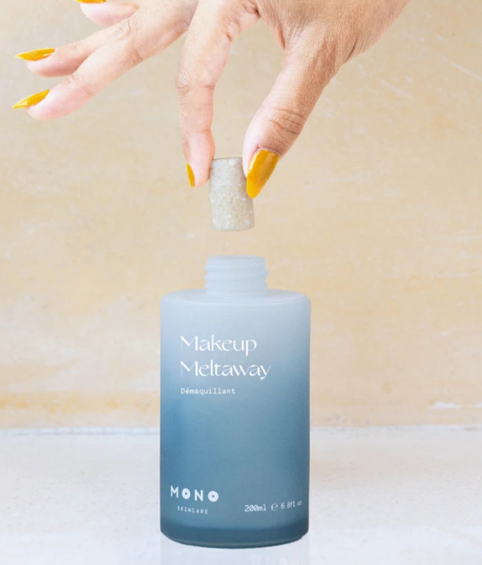 Mono Skincare has added Makeup Meltaway (£26) to its range of skin care tablets.