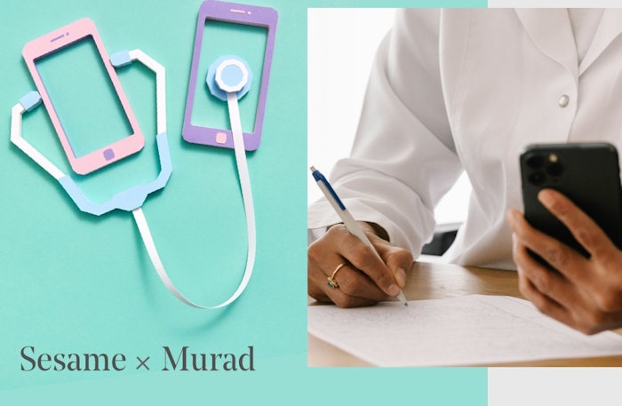 The partnership between Sesame and Murad provides fast and affordable dermatological care, all accessible while you shop.