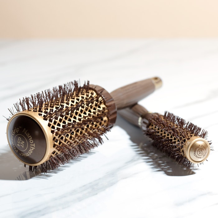 NanoThermic PowerGrip Brush Collection from Olivia Garden