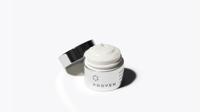 Proven recently unveiled its first new product since 2019, the Eye Cream Duo, and was granted a patent on its use of personalization in skin care.