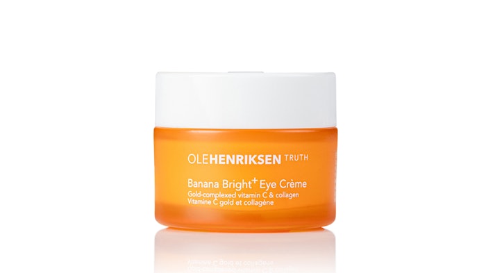 OLEHENRIKSEN’s upgraded Banana Bright+ Eye Crème features new advances in vitamin C technology.