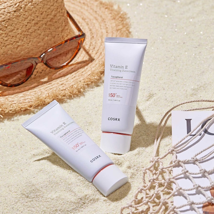 COSRX has announced the launch of Vitamin E Vitalizing Sunscreen SPF 50+ for broad-spectrum protection. The product considers all skin types, including sensitive and allergic.