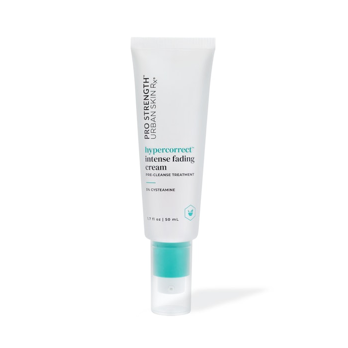 The HyperCorrect Intense Fading Cream features 5% cysteamine, an antioxidant that has shown significant efficacy in treating hyperpigmentation, according to Urban Skin Rx.