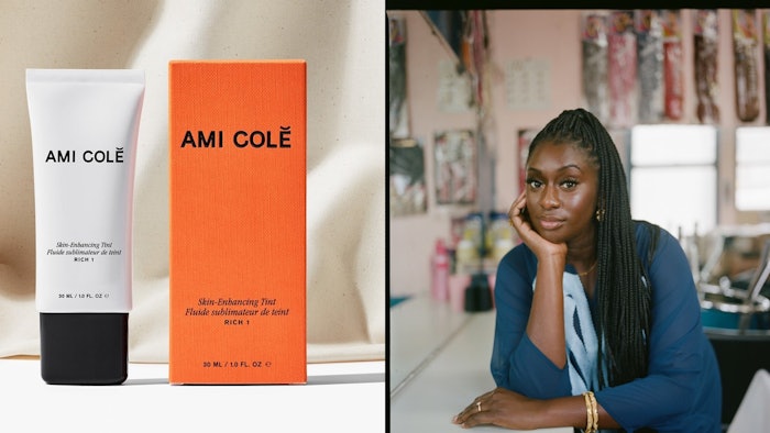 Ami Colé, a clean beauty brand created for melanin-rich skin, launched in 2021 with face and lip products, including the Skin-Enhancing Tint, the Lip Treatment Oil and the Light-Catching Highlighter, a translucent balm made for melanin-rich skin tones.