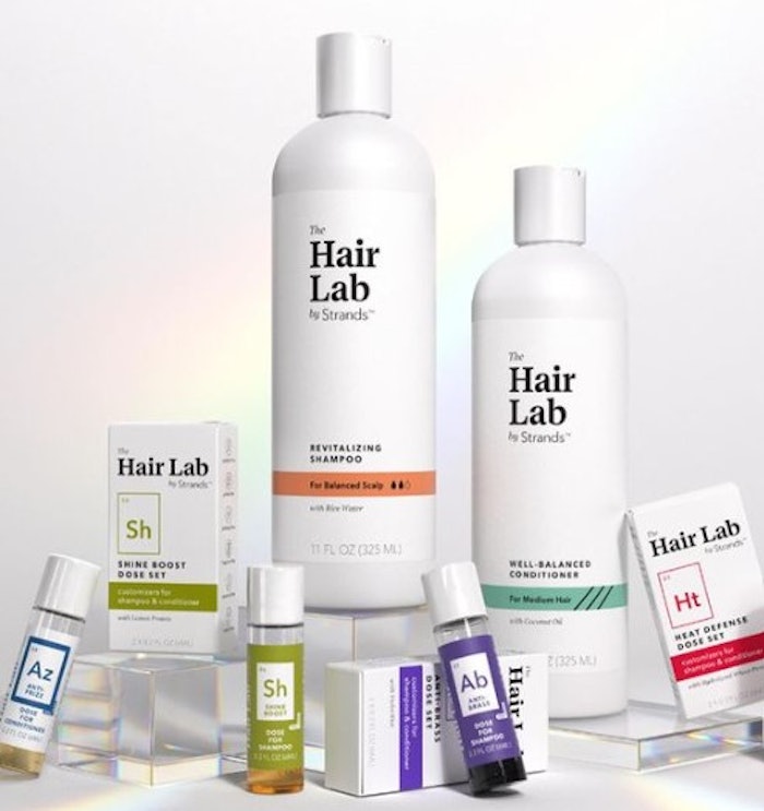 The hair care brand offers customized shampoo and conditioner solutions for everyone.