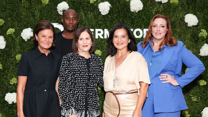 From L to R: Laura Slatkin, Chris Collins, Linda G. Levy, Veronique Gabai-Pinsky and Nicole Eckels at the Dermstore’s Fragrance Shop Launch Event.