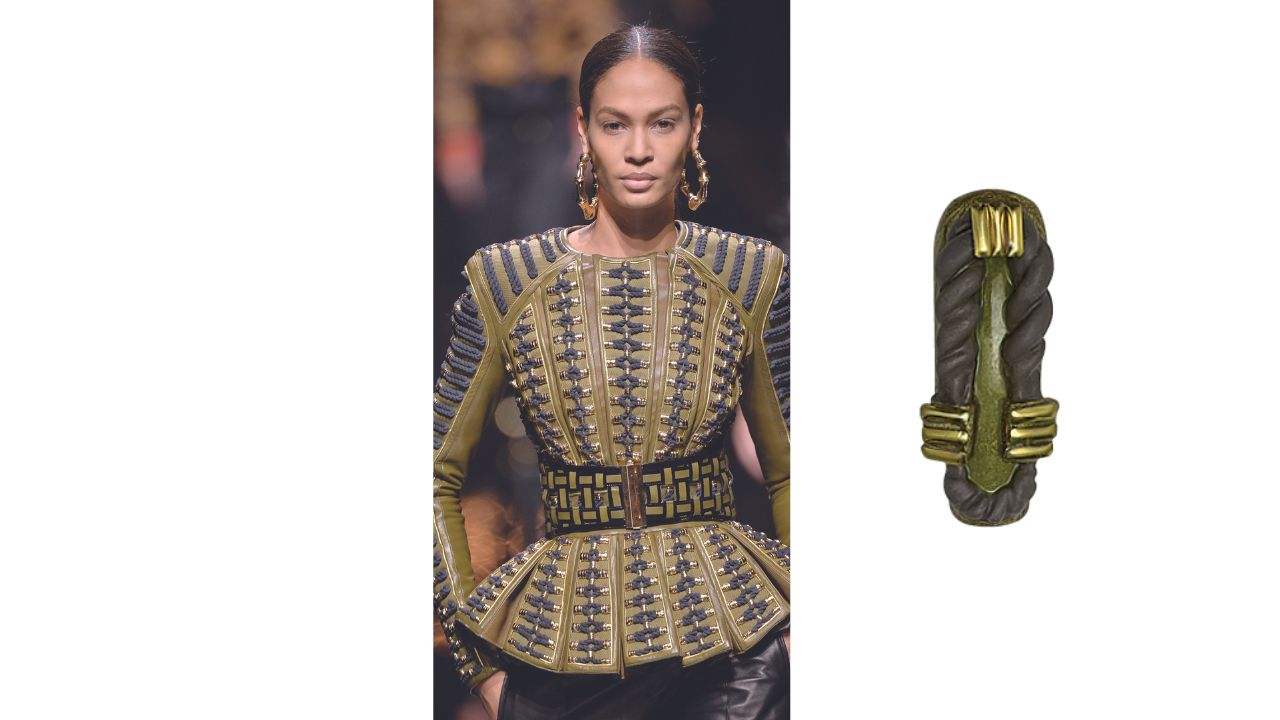 Inspired by Fall 2014 Pierre Balmain.