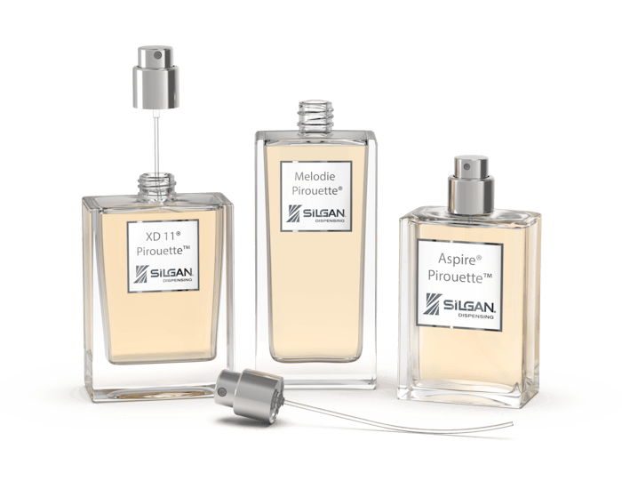 Following the success of Melodie Pirouette and XD 11 Pirouette with major brand owners in the prestige segment, Silgan Dispensing is applying its expertise to help lifestyle fragrance brands bring more sustainable solutions to their consumers through the Aspire Pirouette.