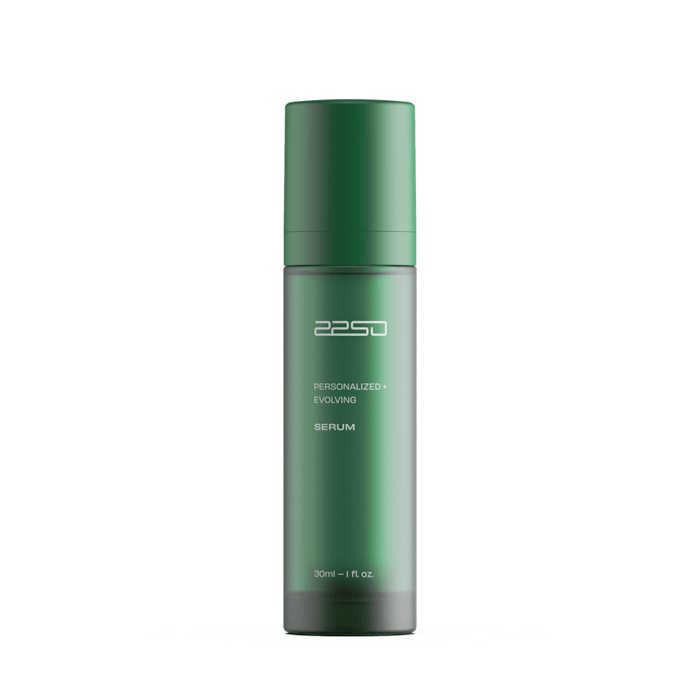 The first products to launch in the 2250 care line include the 2250 Cleanser, Serum and Moisturizer.