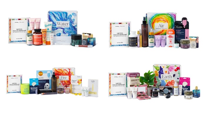 Astrologer Susan Miller has curated the Astrology Zone Beauty Box range for Brandshare's The Beauty Season, curated according to Miller's astrological insights and arranged via the four elements: Earth, Wind, Air and Fire.