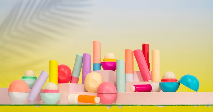 Eos’ new lip balm formulation caters to consumers with sensitive skin by including natural, organic ingredients like jojoba oil, shea butter, rosemary leaf oil and fennel seed oil.