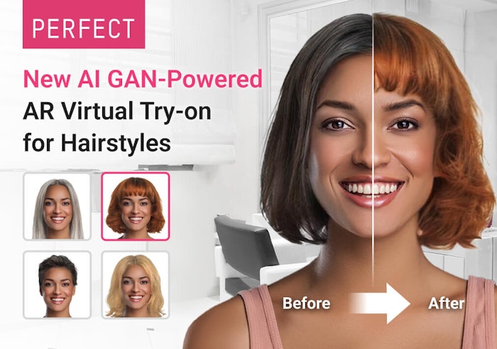 Perfect Corp.'s virtual try-on technology