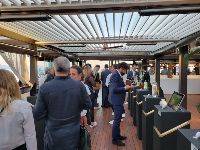 The Make a Mark project hosted a cocktail reception at Luxe Pack Monaco, featuring a gallery of design innovations.