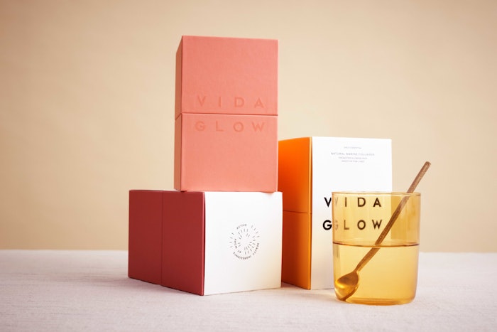 Vida Glow’s product lineup at Neiman Marcus includes the brand’s best-selling Vida Glow Marine Collagen, a hydrolyzed peptide powder clinically proven to stimulate collagen production.