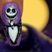 Jack Skellington nail art tutorial
