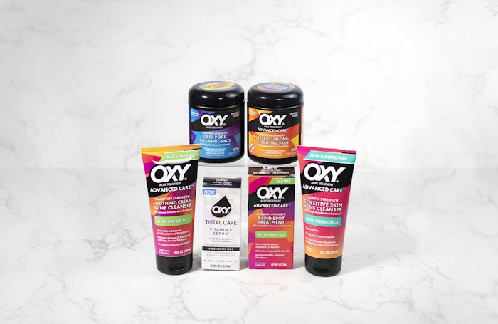 Oxy Skin Care's treatments retail at Walmart, Walgreens, CVS, Rite-Aid and Kroger, OXYSkincare.com, Amazon.com and FSAStore.com.