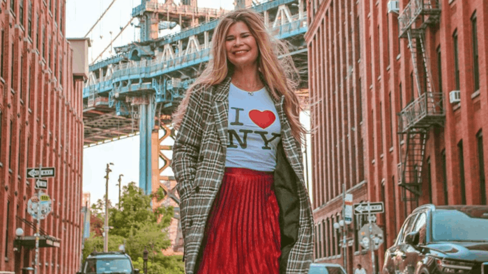 Julie Kandalec is celebrating 12 years in New York City