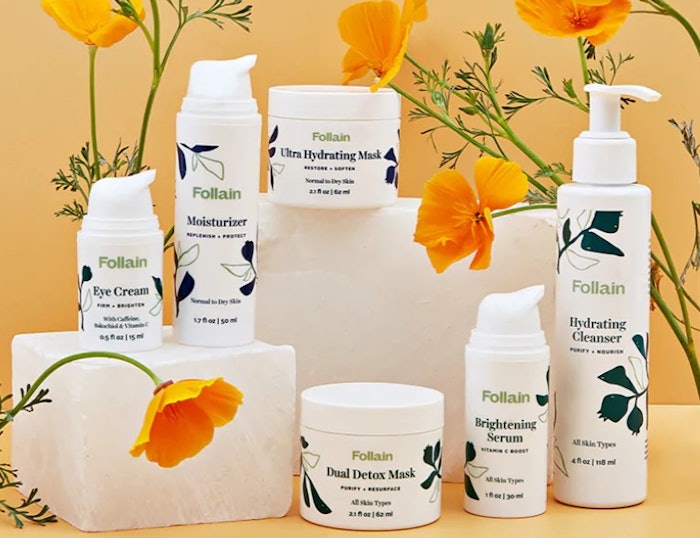 The Follain-branded skin care line will become part of Credo’s owned brand portfolio.