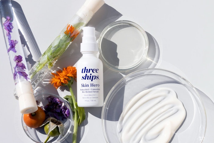 Three Ships' Skin Hero Bakuchiol + Calendula Bio-Retinol Serum.