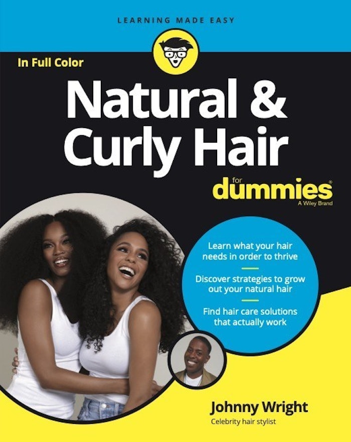 Johnny Wright plans to embark on a nationwide book tour in 2023 teaching and guiding readers and consumers on the importance of caring for their natural and curly hair.