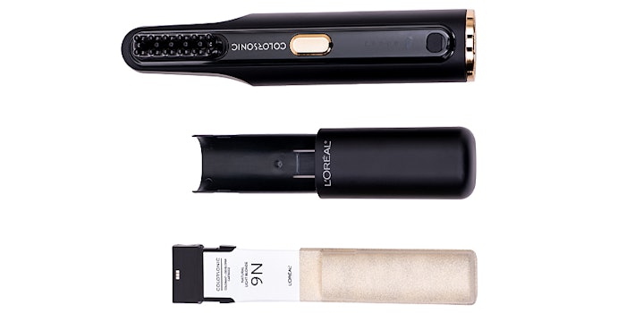 “Co-designed by the L’Oréal Technology Incubator and hundreds of consumers through product testing, Colorsonic is a tech device rooted in three of our core values: personalization, augmented performance, and sustainability,” said L’Oréal's Guive Balooch.
