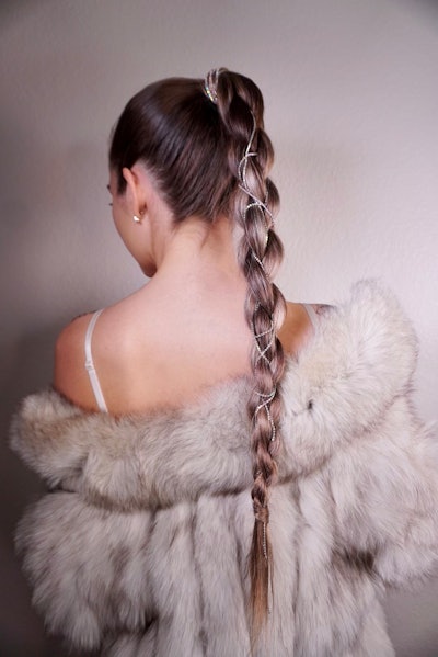Replicate this glamorous round braid for your clients.
