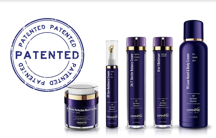 DefenAge Announces Defensin Anti-Aging Patent for Signature Cell Stimulating Technology