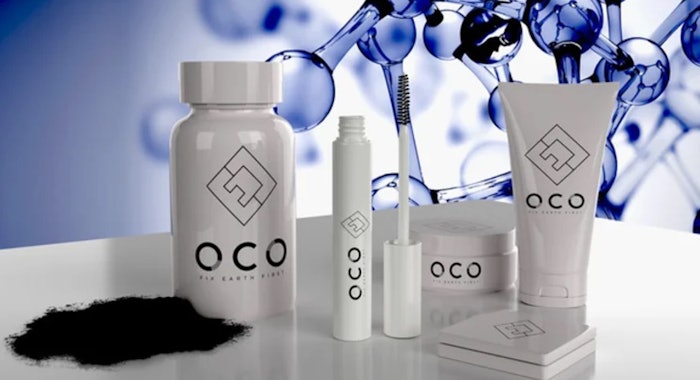 Oco's powder additive will be put into plastic packaging, which is made from sequestrated CO2 and inorganic powder feedstock, and said to give more strength to the plastic materials.