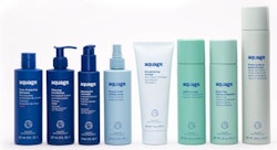 The new Aquage SKUs include the brand's AlgaePlex formula, comprising eight marine botanicals, including protein- and amino-acid-rich kelp; Irish moss, containing beta-carotene, vitamins and minerals; and red and green algae to provide conditioning and antioxidant benefits.