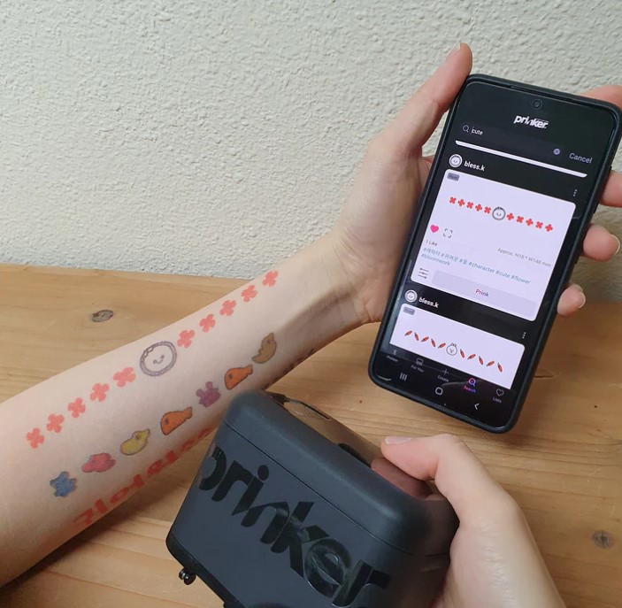 Prinker M Get Inked Instantly By Worlds Smallest UltraPortable  Temporary Digital Tattoo Device  IBTimes