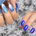 Check out 7 January blue nail designs from Nailpro's Instagram followers.