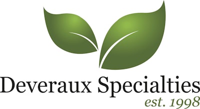 Deveraux Logo 1998 Black Letters