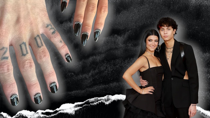 Learn how Celebrity nail artist Brittney Boyce created this black nail look using products from CND.
