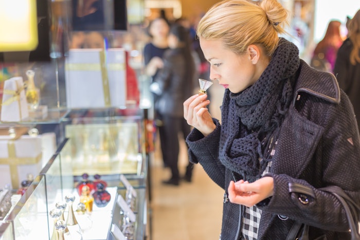The fastest-growing segments were fragrance eau de parfums, as well as hair products and makeup foundation.