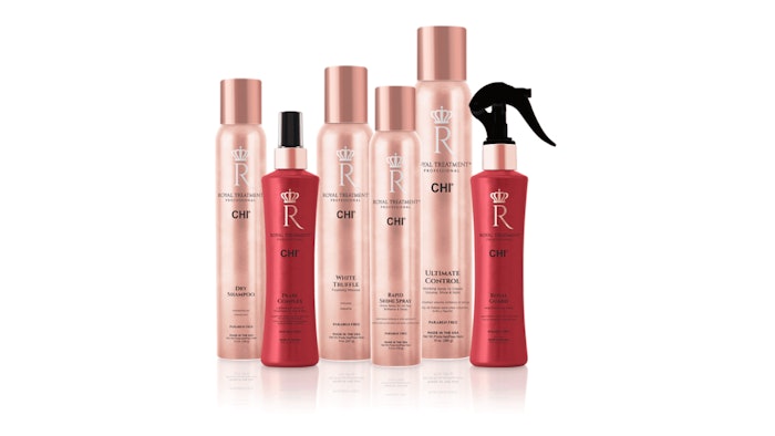 CHI is announcing the release of their new Royal Treatment Professional Styling & Finishing Line for professional salons and stylists.