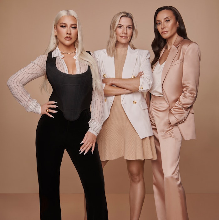 Christina Aguilera will be working alongside Playground co-founder and CEO, Catherine Magee as well as co-founder and chief product officer, Sandy Vukovic.