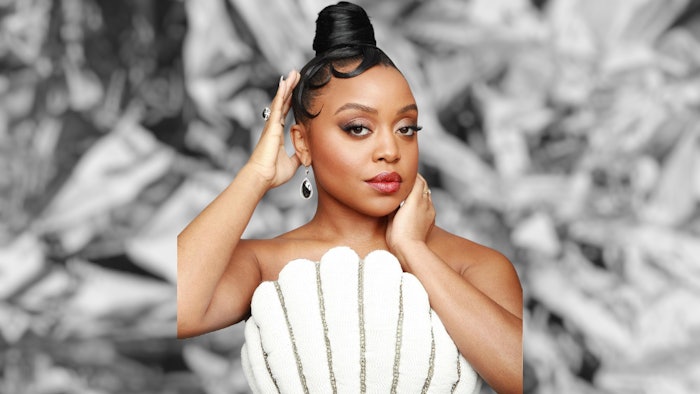 Learn how Alexander Armand created Quinta Brunson's updo for the SAG Awards.